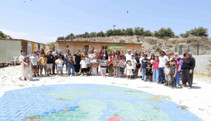 Yüreğimizdeki Işıkprojesi kapsamında çocuklara doğayla iç içe eğitim