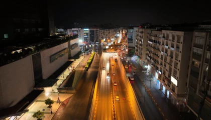 100. Yıl Caddesinde baştan sona yenileme çalışmaları sürüyor