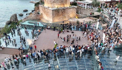 2 bin yıllık atmosferde sanat ve manzara buluştu