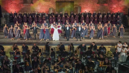 33. Uluslararası Aspendos Opera ve Bale Festivalinde Carmina Burana seyirciyle buluştu