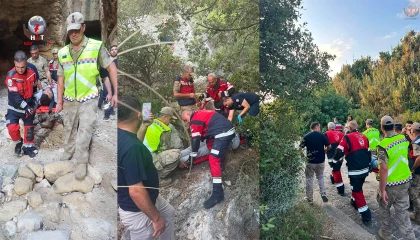 Ailesinin 2 gündür her yerde aradığı geç tarihi tünelde ortaya çıktı