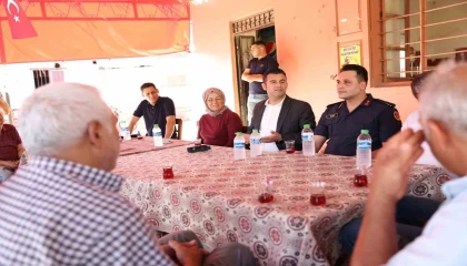 Akdenizde mahalle buluşmaları sürüyor