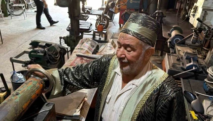 Alanyada 51 yıldır tornacılık yapan yılın Ahisi mesleğe 11 usta kazandırdı