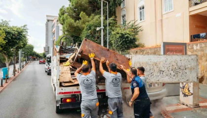 Alanyanın turizm vitrini için temizlik seferberliği