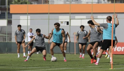 Alanyasporda, Çorum FK maçı hazırlıkları sürüyor