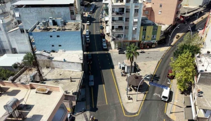 Anamurda 3 cadde sıcak asfaltla yenilendi