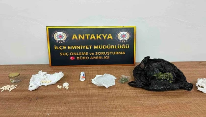 Antakyada 3 şüpheli uyuşturucuyla yakalandı