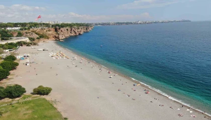 Antalyada eylülde deniz keyfi