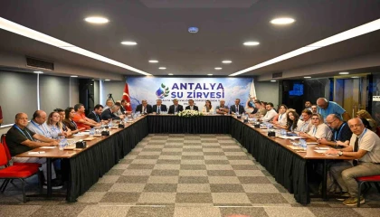 Antalyada suyun geleceği masaya yatırıldı