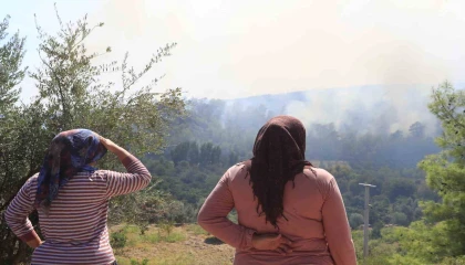 Antalyada yangının 21. saatinde vatandaşın tedirgin bekleyişi sürüyor