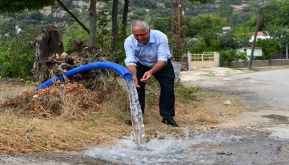 Balandızın 36 yıllık su hasreti sona erdi