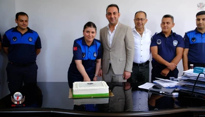 BAŞKAN ÖZGÜN, ZABITA PERSONELİNİ UNUTMADI