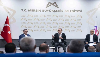 Başkan Seçer, Silifke muhtarlarıyla bir araya geldi