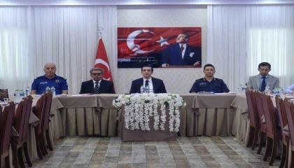 Bozyazıda okul ve çevrelerinde güvenlik tedbirleri değerlendirildi