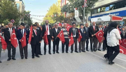 Burdurda Kahramanlarla Kardeşlik Yürüyüşü