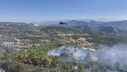Burdurda orman yangını kontrol altına alındı