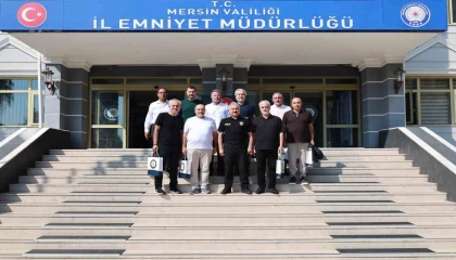 Emniyet Müdürü Aktaş, yaş haddinden emekli olan meslektaşlarıyla buluştu