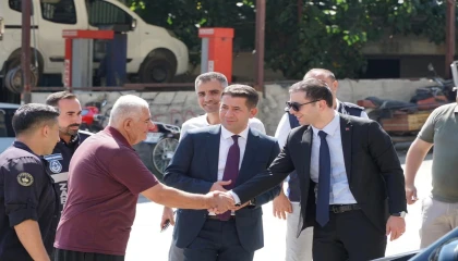 Fekede projeler sahada değerlendirildi, esnafın talepleri dinlendi