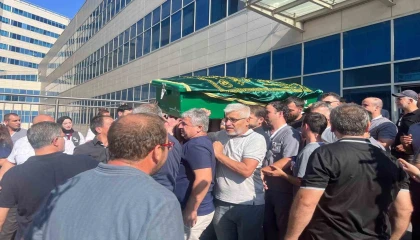 Gemi faciasında hayatını kaybeden hastane personeli Gülcan Gürel için tören düzenlendi