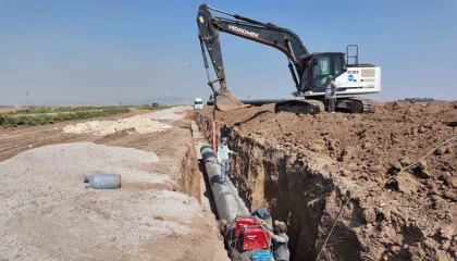 Gölbaşı içme suyu projesinin yüzde 65i tamamlandı