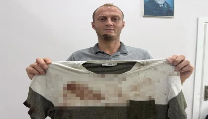 Gürültü tartışması sopalı kavgayla bitti: O anlar kamerada