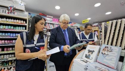 Hatay'da kırtasiye ürünlerine yönelik denetimler sürüyor