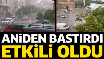 Hatayda sağanak yağış etkili oldu