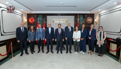 İSVİÇRE HEYETİNDEN VALİ MASATLI’YA ZİYARET