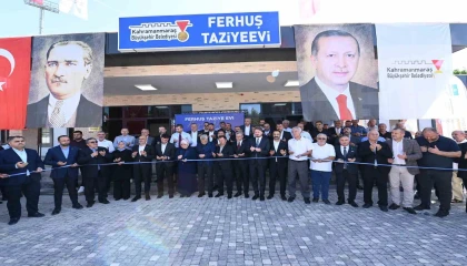 Kahramanmaraşta Ferhuş Taziyeevi hizmete açıldı