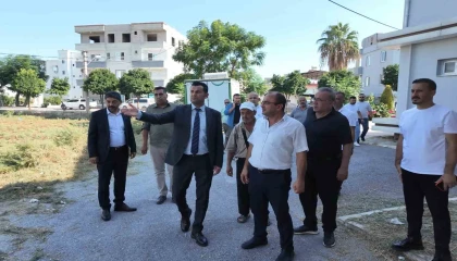 Karaduvarda vatandaşlarla buluşan Beşikci, sorunları yerinde dinledi