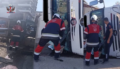 Kırıkhan'da trafik kazası: 1 yaralı