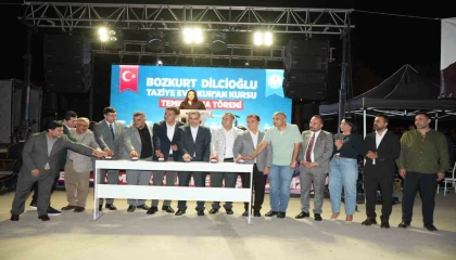 Kozanda ikinci taziye evi ve Kuran kursunun temeli atıldı