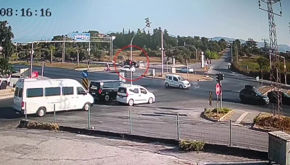 Manavgatta feci kaza kamerada: 1 yaralı