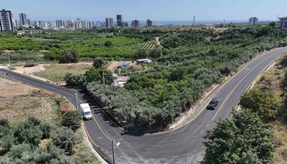 Mersinde 11,5 kilometrelik yol yenilendi
