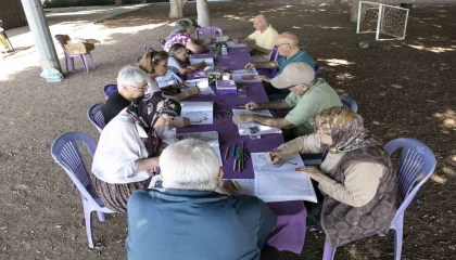 Mersinde Alzheimer hastaları farkındalık etkinliğinde buluştu