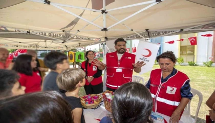 Mersinde çocuklar ‘sağlık elçisi oluyor