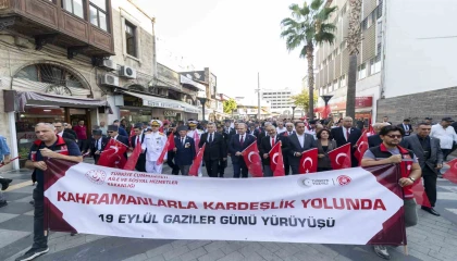 Mersinde Gaziler Günü tören ve etkinliklerle anıldı