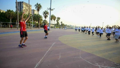 Mersinde hareketlilik haftasında spor ve engelsiz ulaşım buluşması