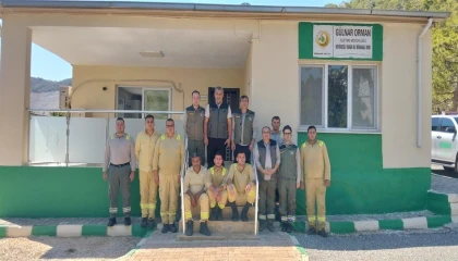Mersinde orman yangını alarmı: Ekipler teyakkuzda