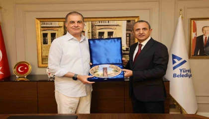 Ömer Çelikten Yüreğir Belediye Başkan Vekili Tarık Özünala ziyaret