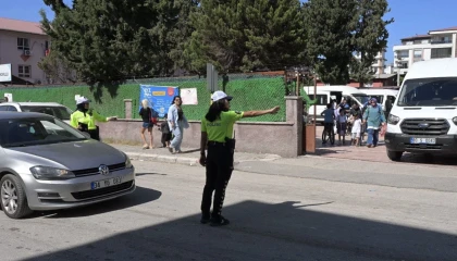 Osmaniyede okul çevrelerinde dron destekli güvenlik denetimi