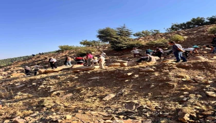 Sepetli motosiklet uçurumdan uçtu: 3 yaralı