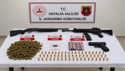 Serikte uyuşturucu operasyonu: 20 gözaltı