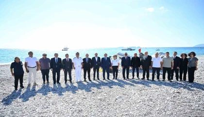 Tekirova Sahilinde deniz yaşamını koruma çalışmaları başladı