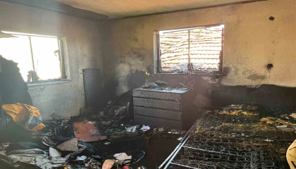 Yalvaçta ev yangını: 1 kişi dumandan etkilendi