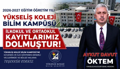 YÜKSELİŞ KOLEJİ’NDE KONTENJANLAR DOLDU