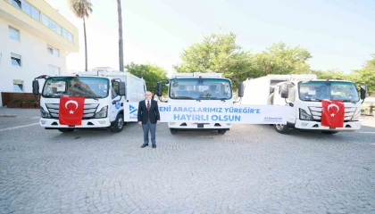 Yüreğir Belediyesi hizmet filosuna 4 yeni araç daha kazandırdı
