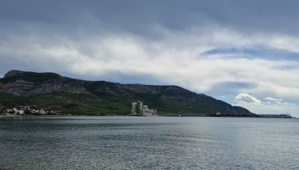 Akdenizde çıkan hortum görüntülendi