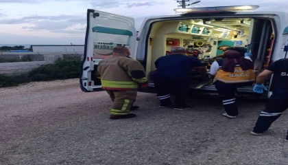 Antakyada motosiklet kazasında 3 kişi yaralandı
