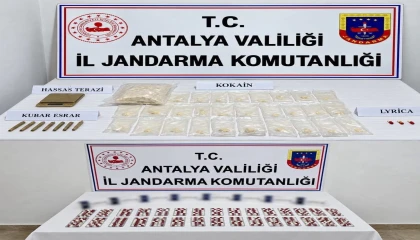 Antalyada 3 kilogram kokain ele geçirildi